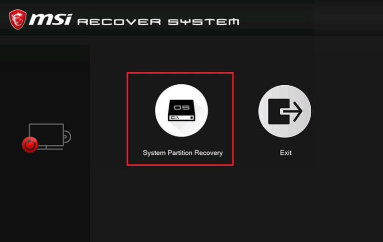 Odkryj, jak skutecznie uruchomić partycje recovery w laptopach MSI