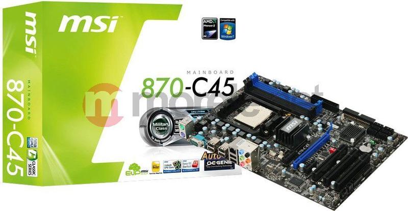 Dobór karty graficznej do MSI 870-C45