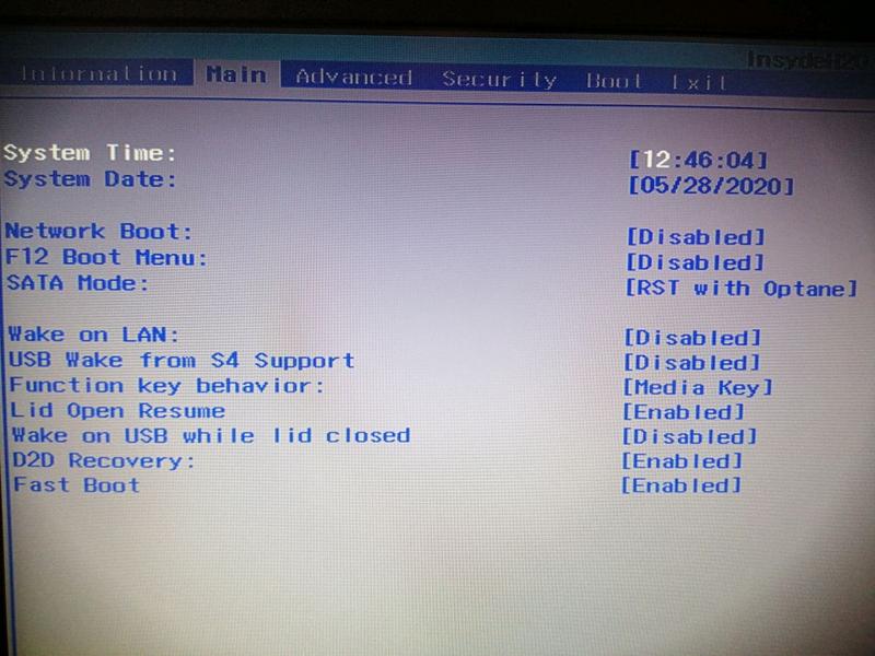Jak uruchomić BIOS Acer
