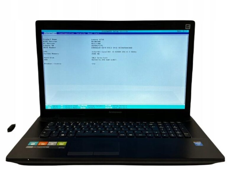 Jak łatwo wejść do BIOS-u w Lenovo G700? Poradnik krok po kroku