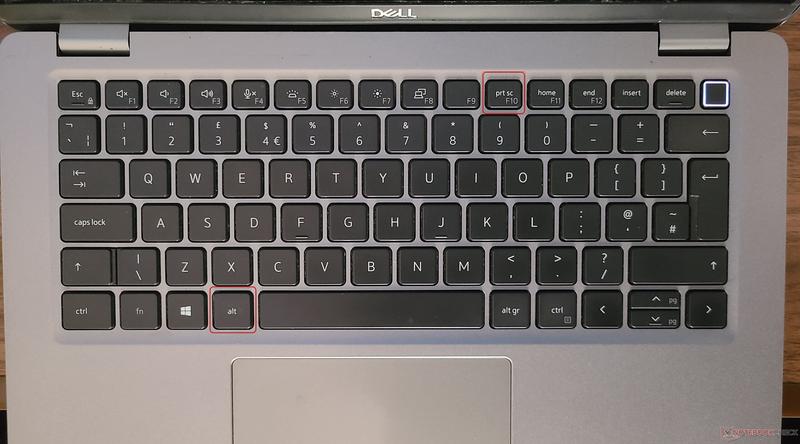 Zrzut ekranu na laptopie Dell