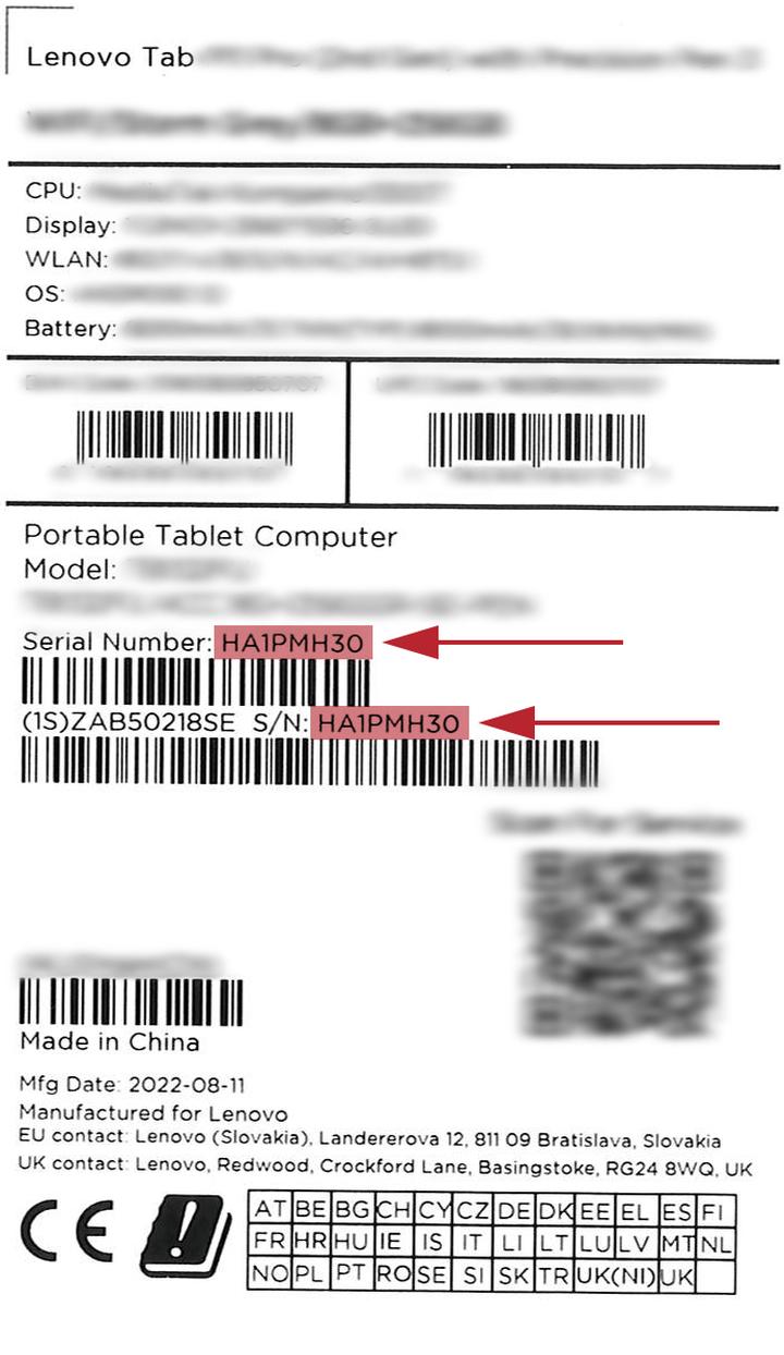 Jak znaleźć numer seryjny Lenovo