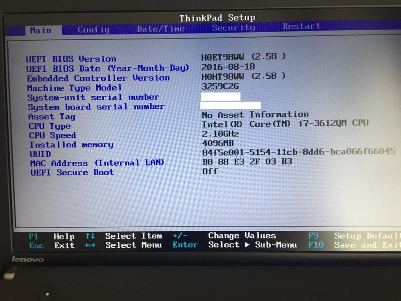 Jak wejść do BIOS-u w Lenovo
