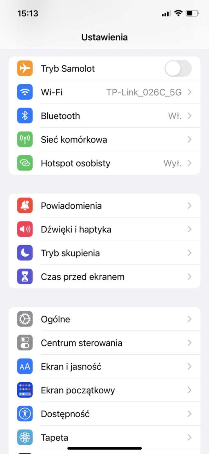 Udostępnianie internetu z tabletu Lenovo