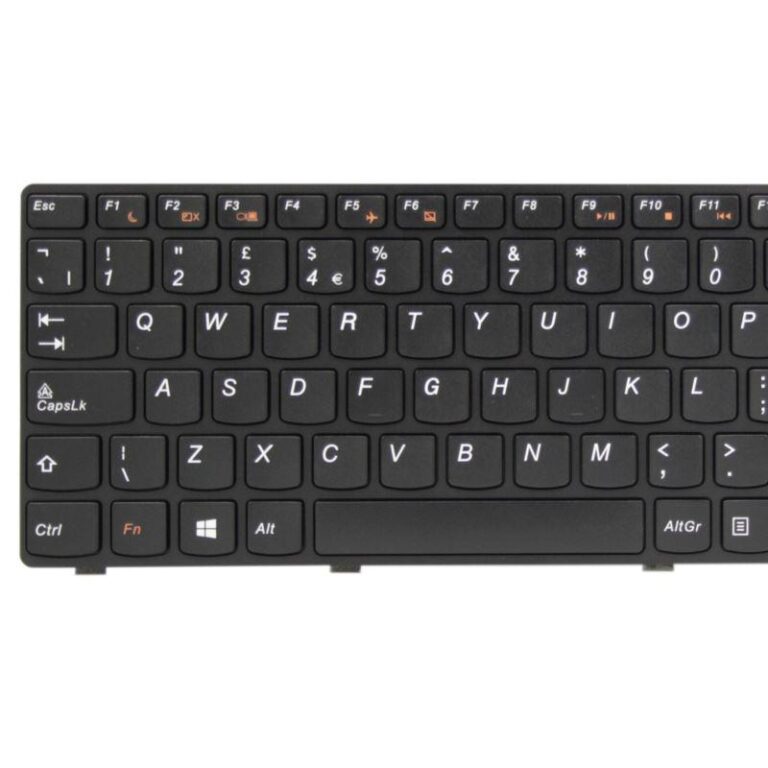 Jak bezpiecznie wyjąć klawiaturę w Lenovo G580?